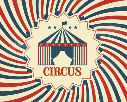 Vintage Circus Poster vector