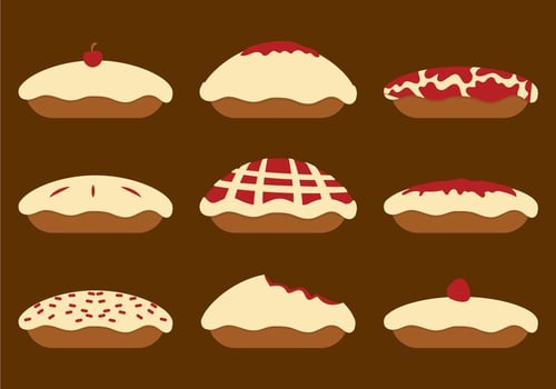 Apple Pie Vector