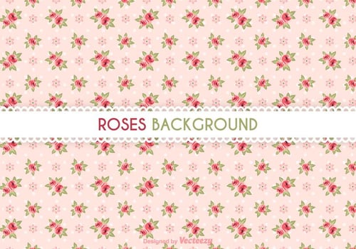 Free Roses Vector Background