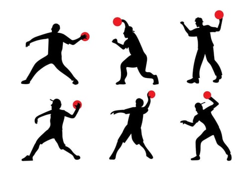 Dodgeball Vector