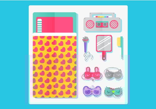 Slumber Party Vector Design