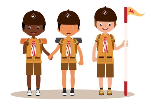 Boy Scouts Vectors