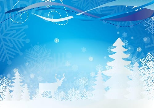 Snowy Landscape vector