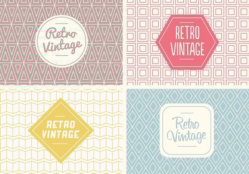 Free Seamless Vintage Pattern Vector