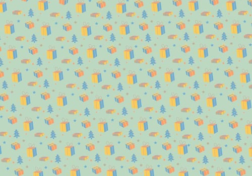 Christmas pattern background vector