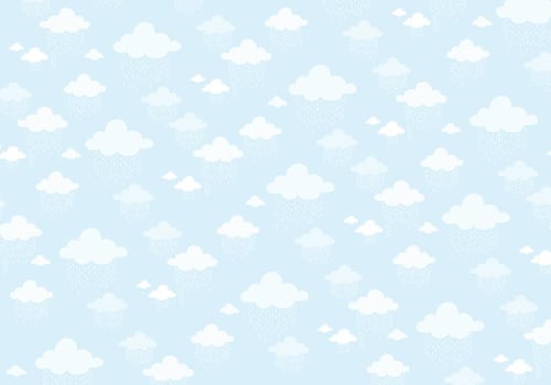 Clouds pattern background vector