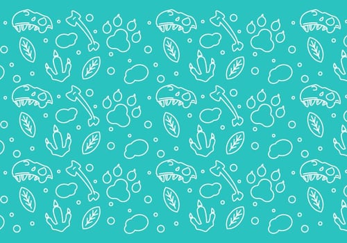 Free Dinosaur Pattern 6 vector
