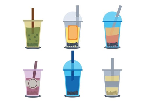 Bubble Tea Vector