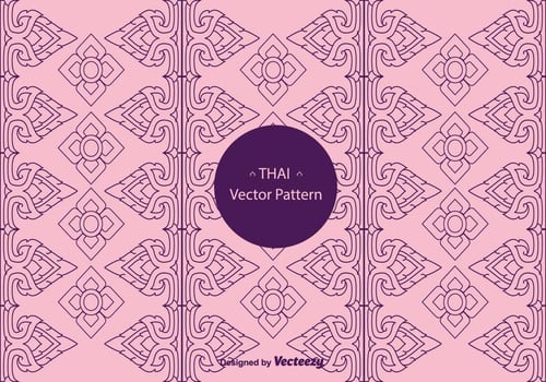 Free Thai Pattern Vector