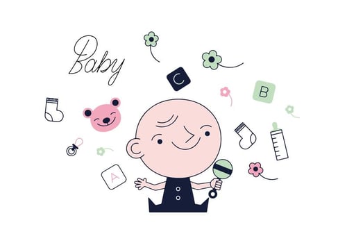 Free Baby Vector