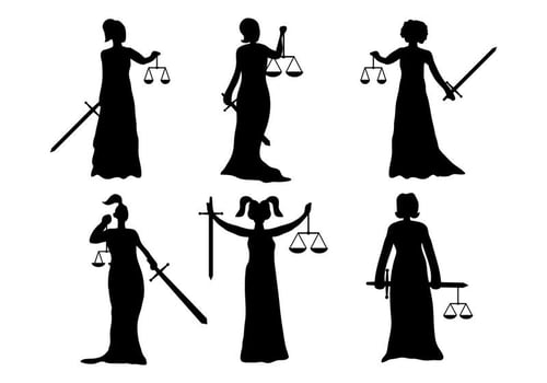 Lady Justice Vector