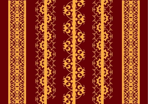 Classic Lace Trim Vector