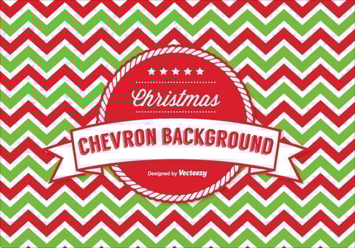 Christmas Chevron Pattern Background vector