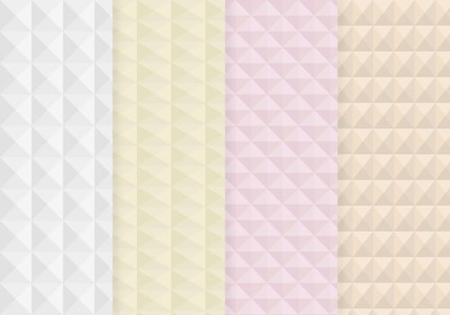 Free Geometrical 3D Pattern Vector