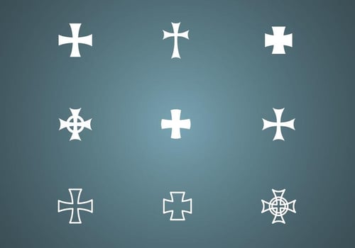 Free Crosses Vector