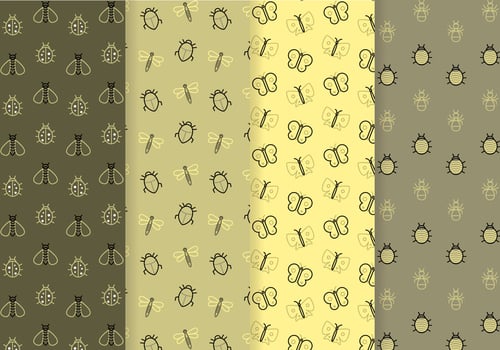 Insect Pattern Vector