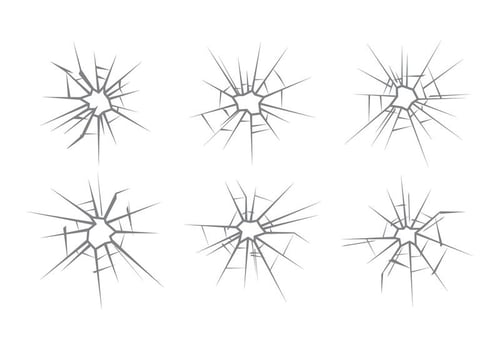 Free Shattered and Broken Glass 5 vector