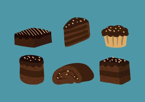 Brownie Vector
