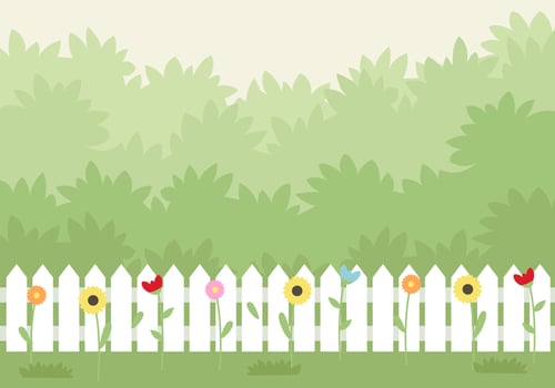 Garden Vector