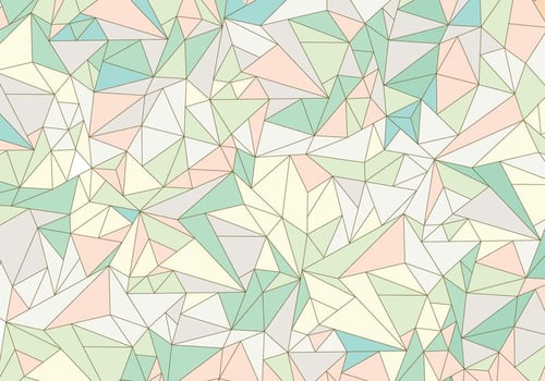 Pastel Abstract Gemstone Pattern vector