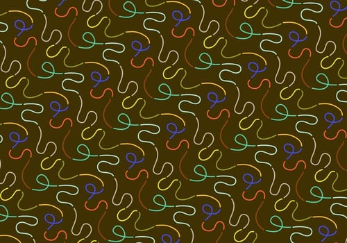 Bright swirl pattern background vector