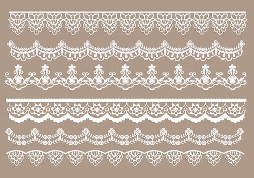 Lace Trim Vectors