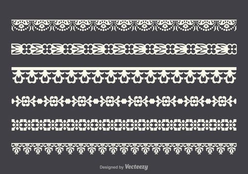 Vector Lace Trim Set
