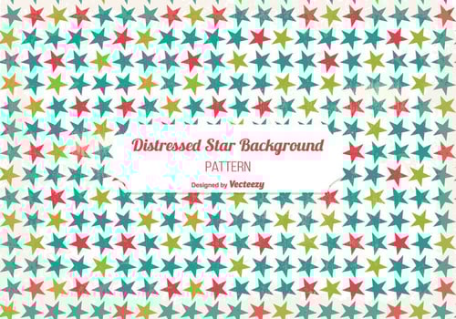 Old Distressed Star Background vector