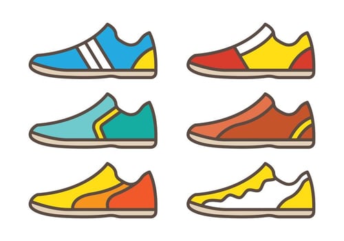 Futsal Shoes vector