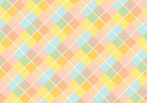 Pastel Diamond Pattern Vector