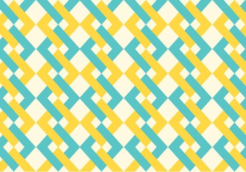 Interlocking Abstract Pattern Background vector