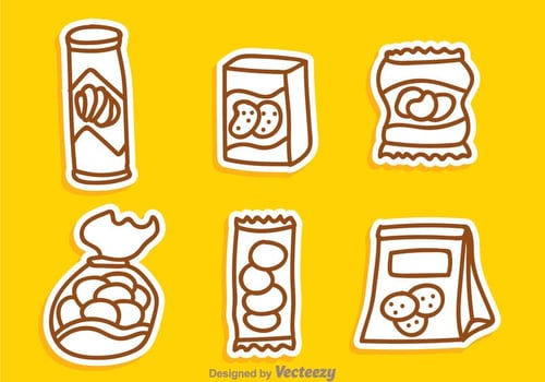 Potato Chips Packaging  vector
