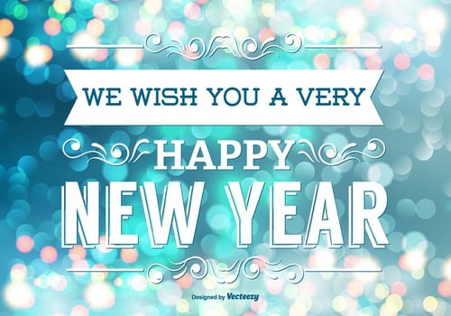 Happy New Year Illustration vector