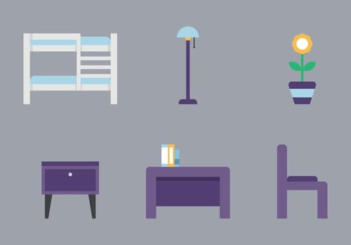 Free Kids Room Vector Icons 5