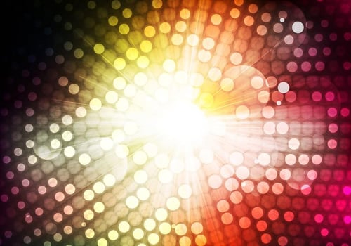 Free Abstract Lighting Vector
