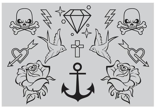 Old School Tattoo Vectors