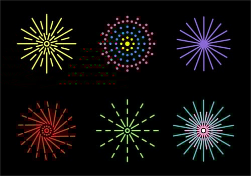 Free Fire Crackers Icon Vector