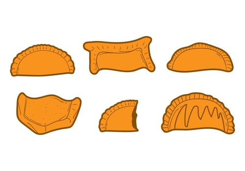 Empanadas Vectors