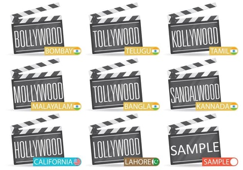 Film Cities vector