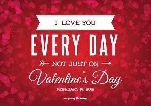 Valentine's Day Illustration vector