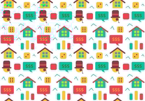 Free Monopoly Pattern 3 vector