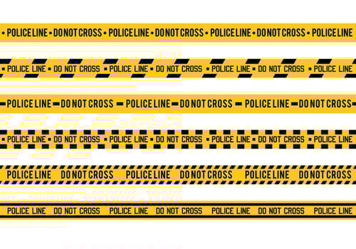 Police Line Vector