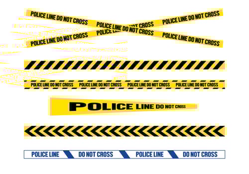Free Police Line Vector