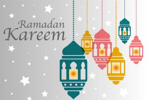 Pelita Muslim Backdrop vector