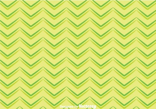 Green Chevron Pattern vector