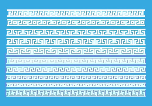 Greek Keys Pattern Vector