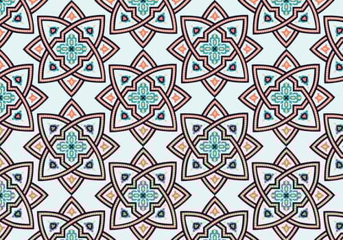 Star Moroccan Pattern Background vector