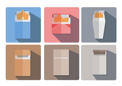 Cigarette Pack Vector
