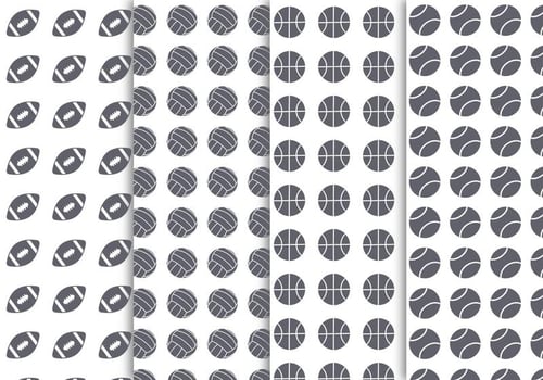 Free Sport Balls Background Vector