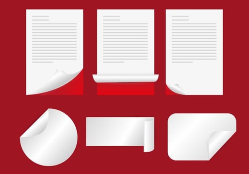 Page Flip Vector